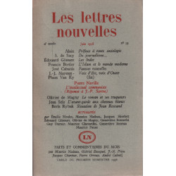 Les lettres nouvelles n° 39