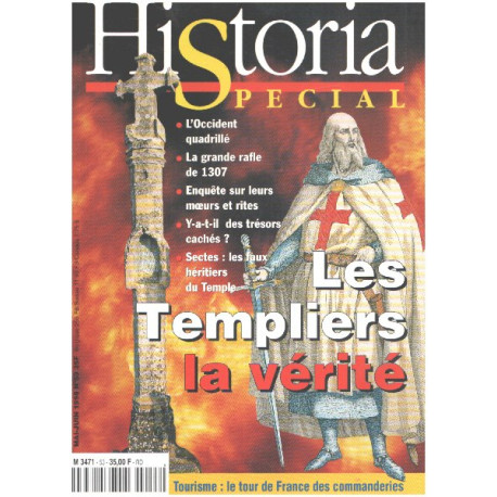 Historia special n° 53 / les templiers la verité