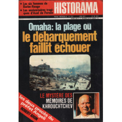 Revue historama n° 235/ omaha : la plage ou le debarquement...