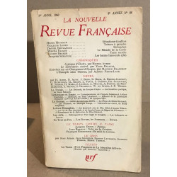 La nouvelle revue française n° 88