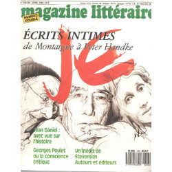 Magazine littéraire n° 252-253 / écrits intimes de montaigne à...