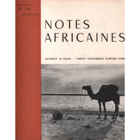 Notes africaines n° 116 / veillée djiwat