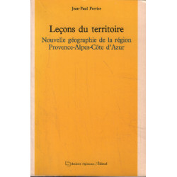 Lecons du territoire: Nouvelle geographie de la region...