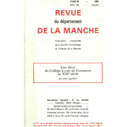 Revue du departement de la manche / tome 26 / fascicule 104 / etre...