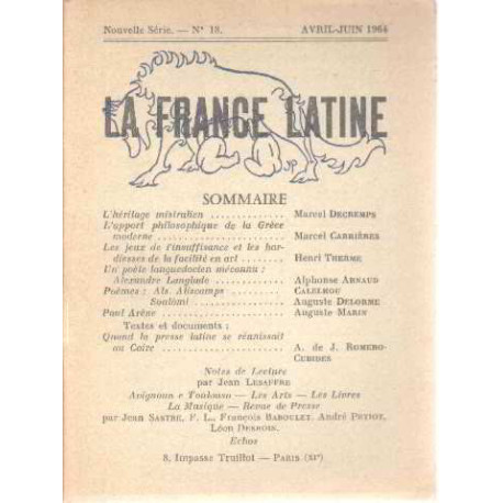 La france latine n° 18