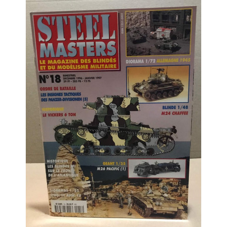 Steel masters / le magazine des blindes et du modélisme militaire...