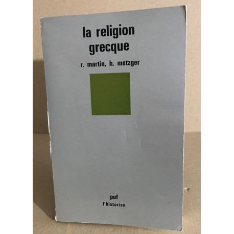 La religion grecque