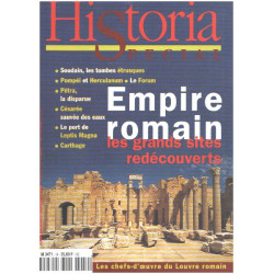 Historia special n° 54 / empire romain : les grands sites redécouverts