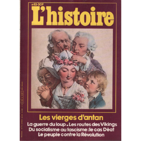 L'histoire n° 53 / dossier : les vierges d'antan