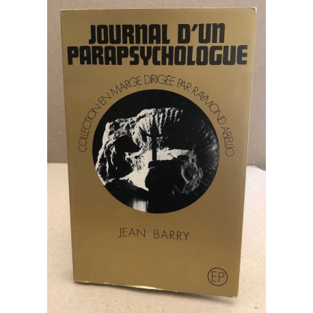 Journal d'un parapsychologue