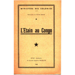 L'etain au congo