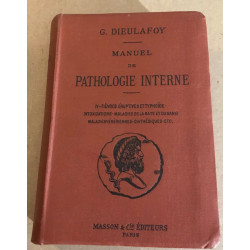 Manuel de pathologie interne / tome 4 / fièvres eruptives et...