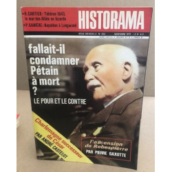 Historama n° 252 / fallait -il condamner pétain à mort ? le pour...