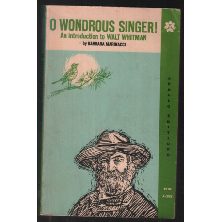 O wondrous singer : an introduction to Walt Whitman