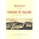 Notice sur le chateau de tallard