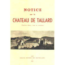 Notice sur le chateau de tallard