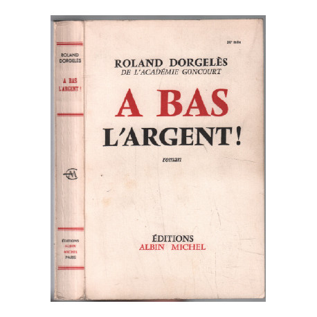 A bas l'argent