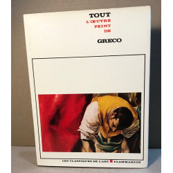 Tout l'oeuvre peint de greco