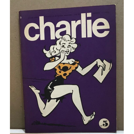 CHARLIE. Journal plein d'humour et de bandes dessinées.n° 5