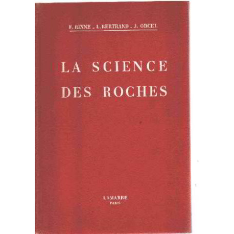 La science des roches