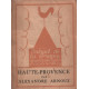 Haute-provence / frontispice de waroquier