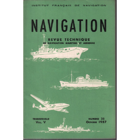 Revue technique de navigation maritime et aérienne n° 20