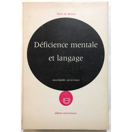 Deficience mentale et langage