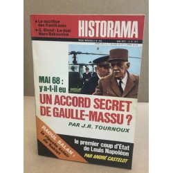 Historama n° 258 / mai 68 : y a t'il eu un accord secret de gaulle...