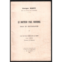 Le docteur Paul Voivenel (essai de psychologie)