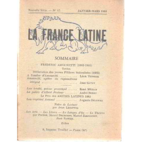 La france latine n° 17