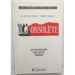 L'obsolète dictionnaire des mots perdus