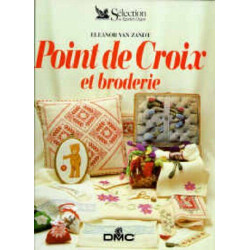 Point de croix et broderie