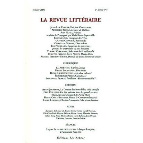 Revue litteraire numéro 4