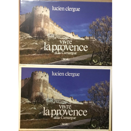 Vivre la Provence et la Camargue (livre+coffret)