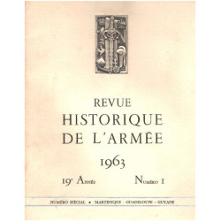 Revue historique de l'armée / 1963 n° 1