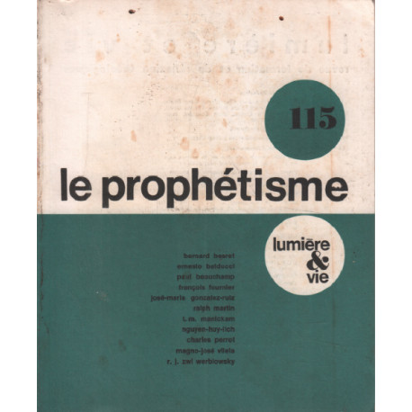 Le prophétisme