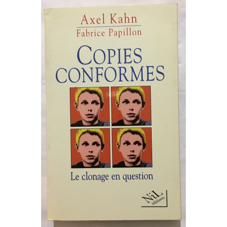 Copies conformes : Le clonage en question