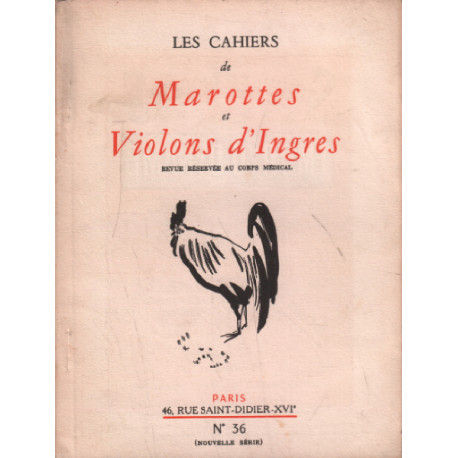 Les cahiers de marottes et violons d'ingres n° 36