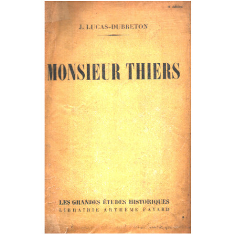 Monsieur thiers