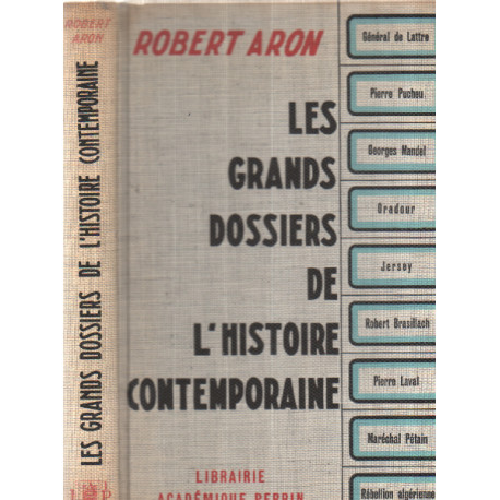 Les grands dossiers de l'histoire contemporaine