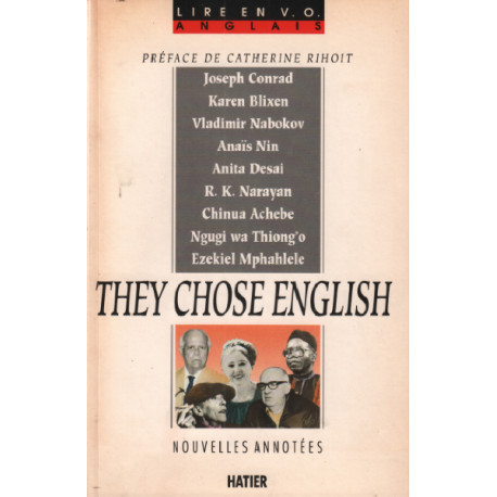 They choose english 052397