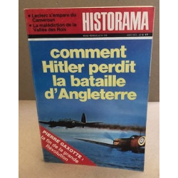 Historama n° 249 / comment hitler perdit la bataille d'angleterre