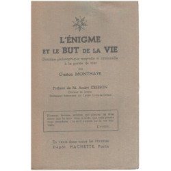 L'énigme et le but de la vie