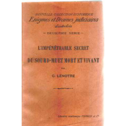 L'inpénétrable secret du sourd-muet mort et vivant