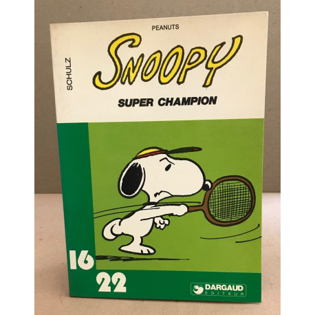 Snoopy super champion