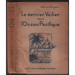 Le dernier voilier dans l'océan pacifique (photographies noir et...