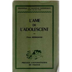 L'ame de l'adolescent