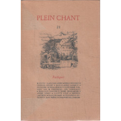 Plein chant n° 21-22 / rustiques