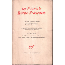 La nouvelle revue litteraire n° 217