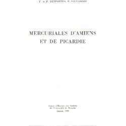 Mercuriales d'amiens et de picardie / volume 1 Amiens XVI° siecle